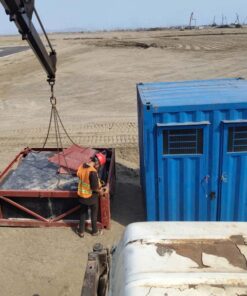 Container toilet 10 ft có bể phốt