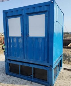 Container toilet 10 ft có bể phốt